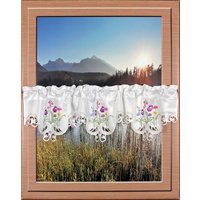 HOSSNER - ART OF HOME DECO Querbehang "Blumensee"